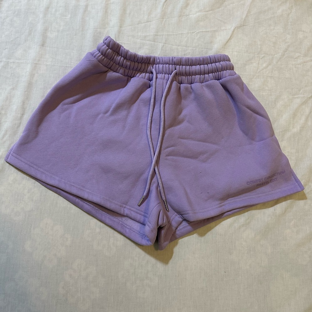 Cozy Purple Women's Pajama Shorts